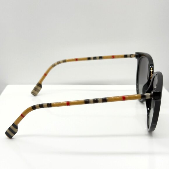 Burberry Black Round Grey Gradient Sunglasses B 4316-F 3853/11 READ - Picture 7 of 10